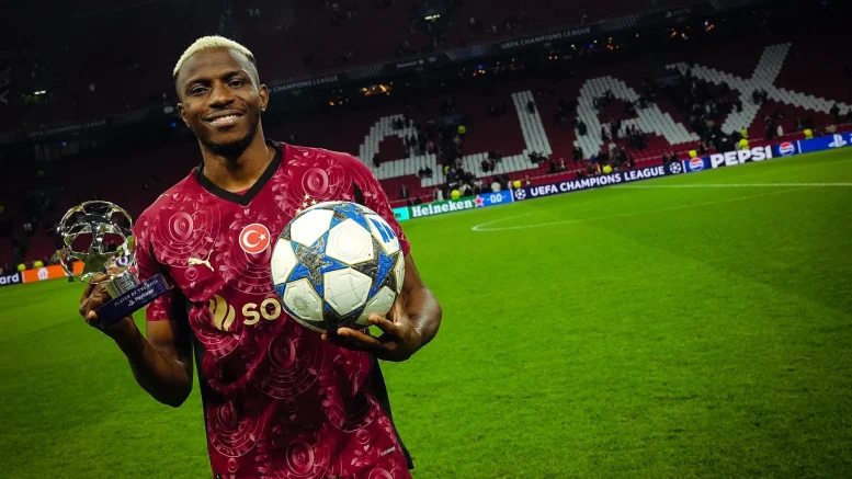Victor Osimhen vows to fight for Champions League Golden Boot