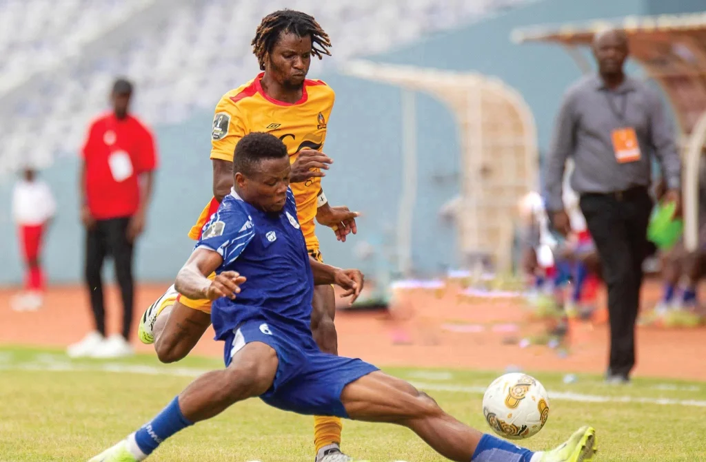 Rivers United goalkeeper makes crucial save against Power Dynamos in CAF Champions League