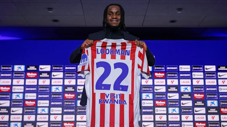 Ademola Lookman to wear jersey number 22 at Atletico Madrid