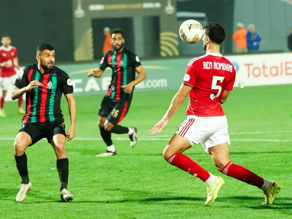 CAF Rankings 2026 table with Al Ahly top