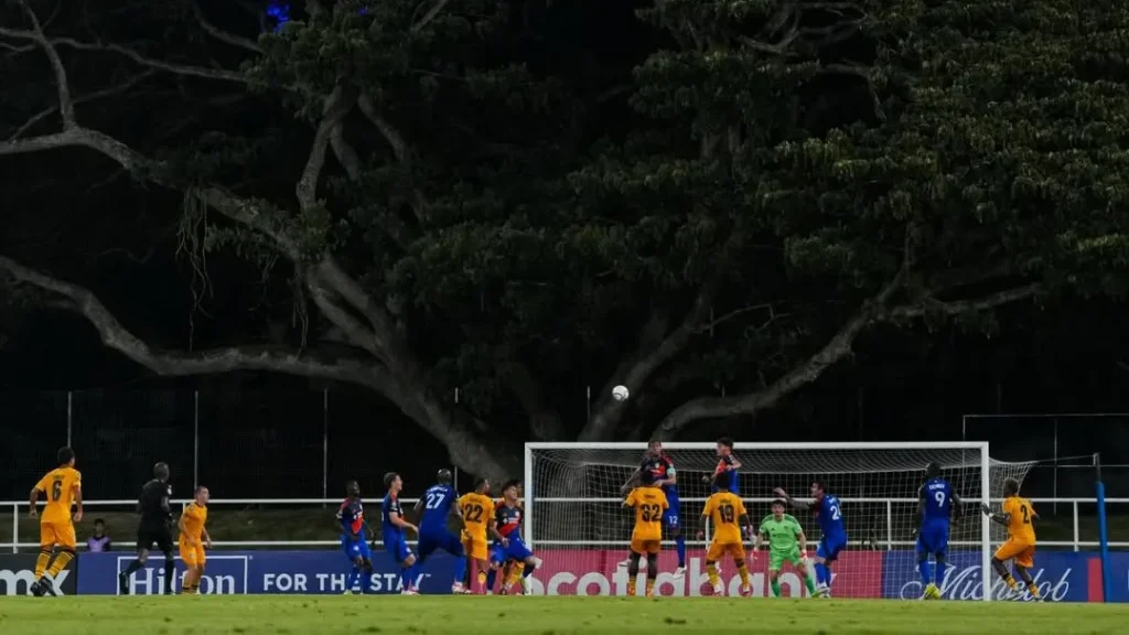 FC Cincinnati dominating O&M FC with Obinna Nwobodo