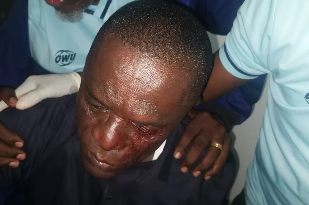 Rivers United General Manager Okey Kpalukwu after NPFL violence in Ilorin