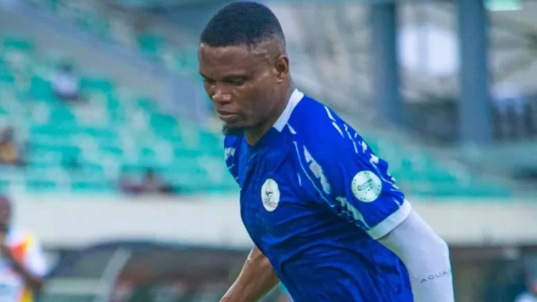 Rivers United defender Stephen Manyo