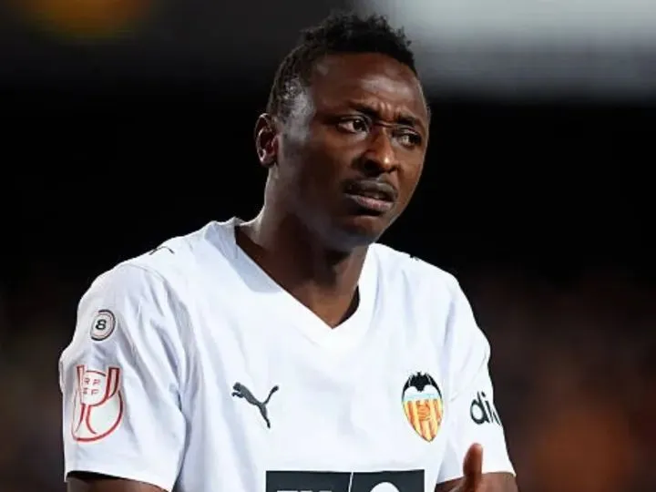 Umar Sadiq reacts after own goal in Copa del Rey