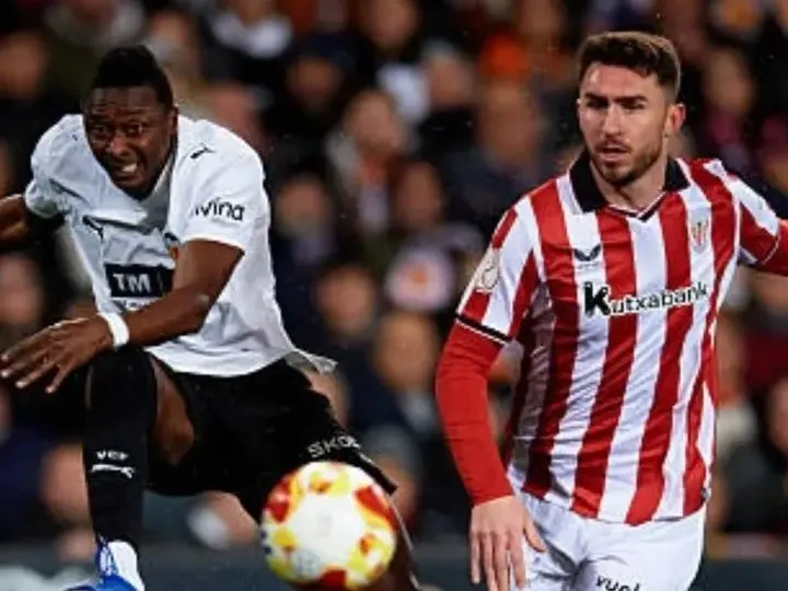 Umar Sadiq scores equaliser for Valencia vs Athletic Club