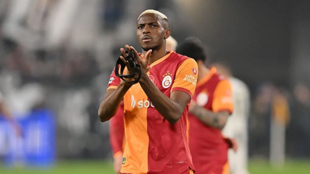 Victor Osimhen in action against Alanyaspor Turkish Super Lig