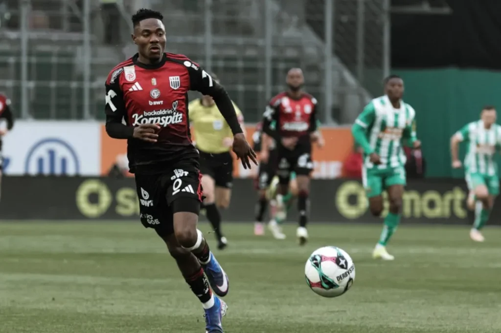 Moses Usor scores brace