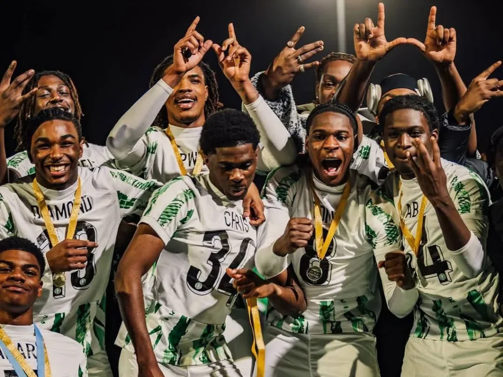 Nigeria vs Ghana action during King of the West charity tournament in Nottingham