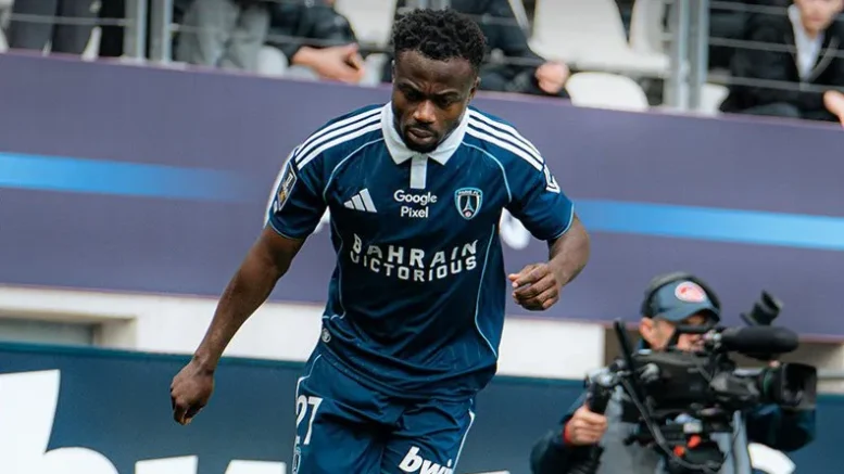 Paris FC star Moses Simon