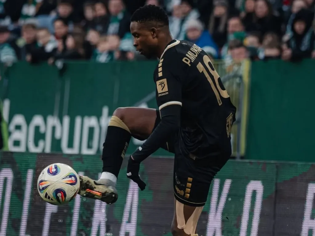 Paul Mukairu goal for Pogon Szczecin vs Lechia Gdansk