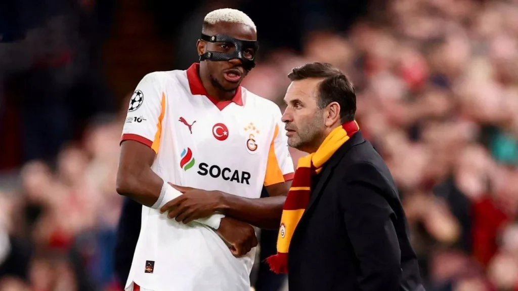 Victor Osimhen hand injury forces substitution against Liverpool