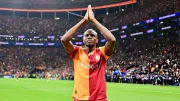 Victor Osimhen header leading to Galatasaray goal vs Liverpool