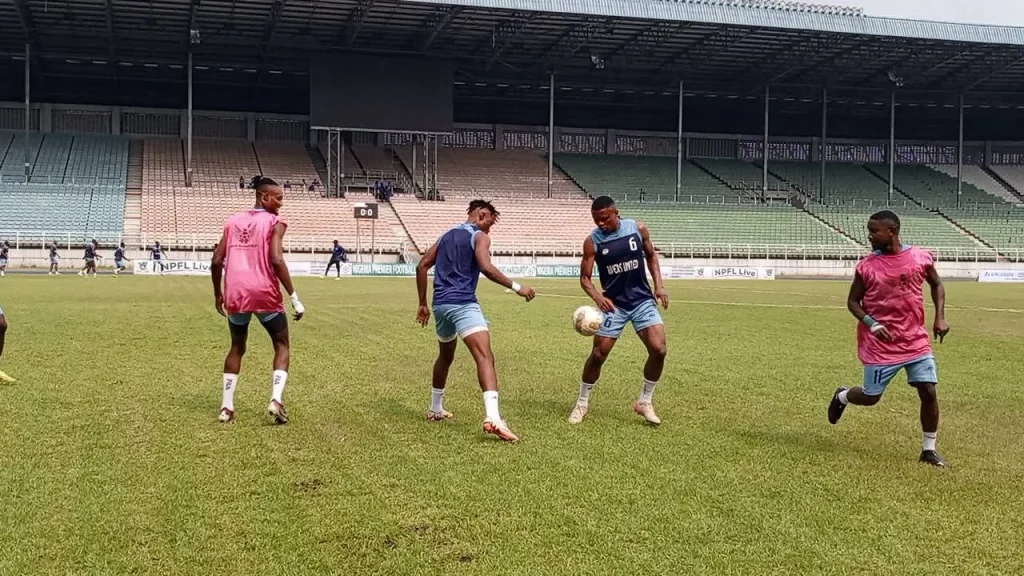 Wisdom Samuel scores for Rivers United in NPFL clash