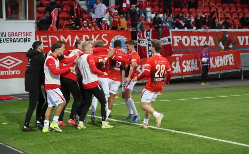 Daniel Job scores for Kongsvinger vs Bryne FK