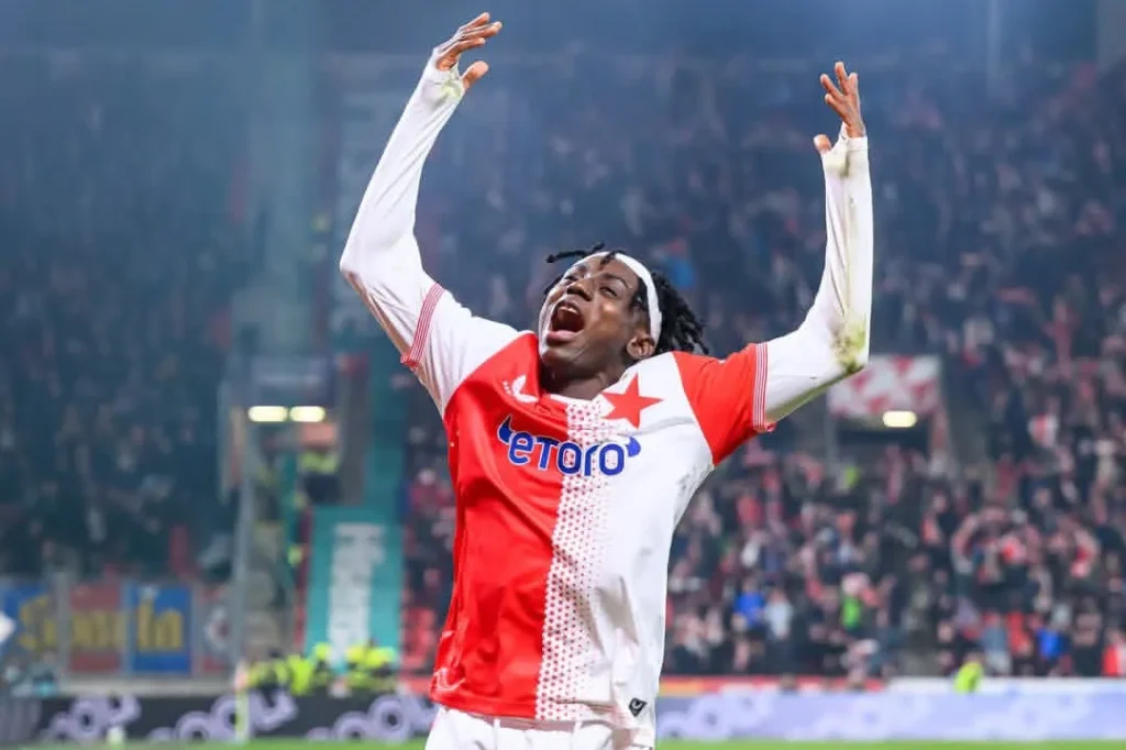 David Moses scores late winner vs Sigma Olomouc