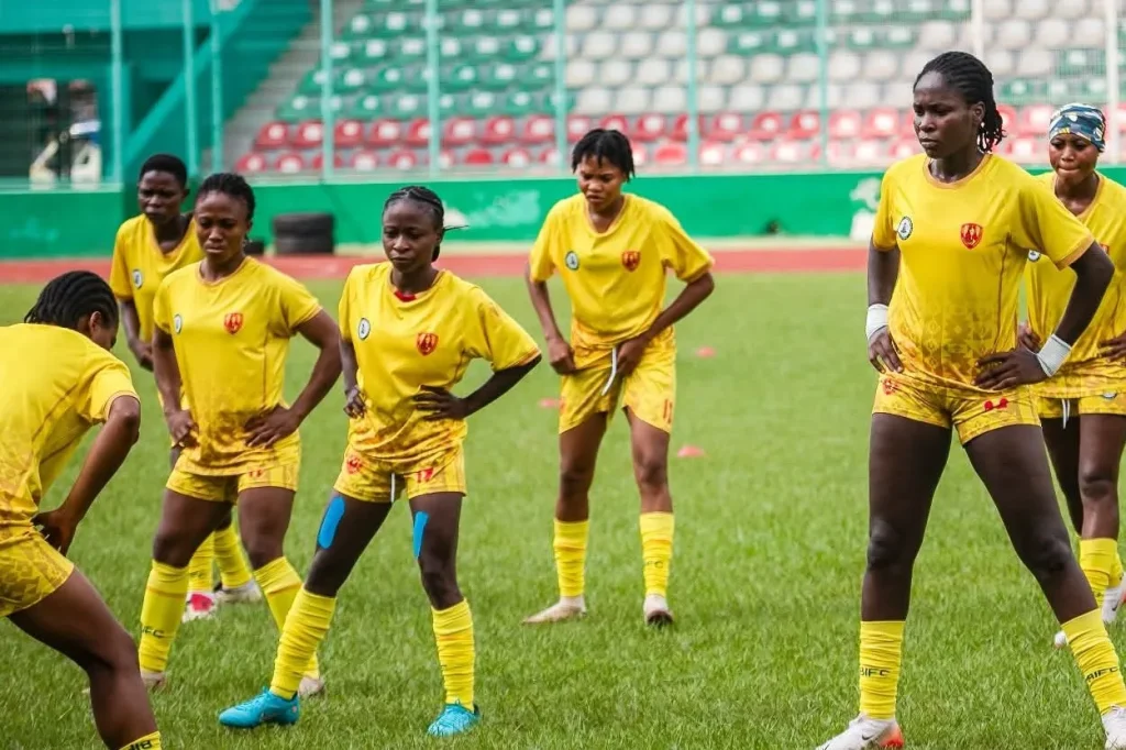 Edo Queens before their NWFL Matchday 16 clash