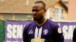 Emeka Eze scoring for Sariyer SK in Turkey