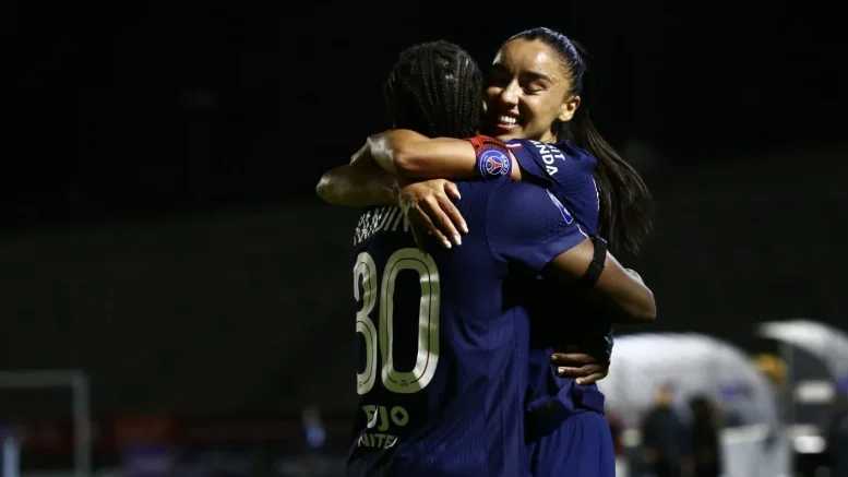 Jennifer Echegini in action during a Première Ligue Round 21 match
