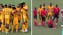 Kano Pillars vs Rivers United match chaos and fan invasion