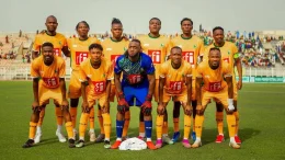 NPFL title race moment featuring Ahmed Musa and Rivers United clash