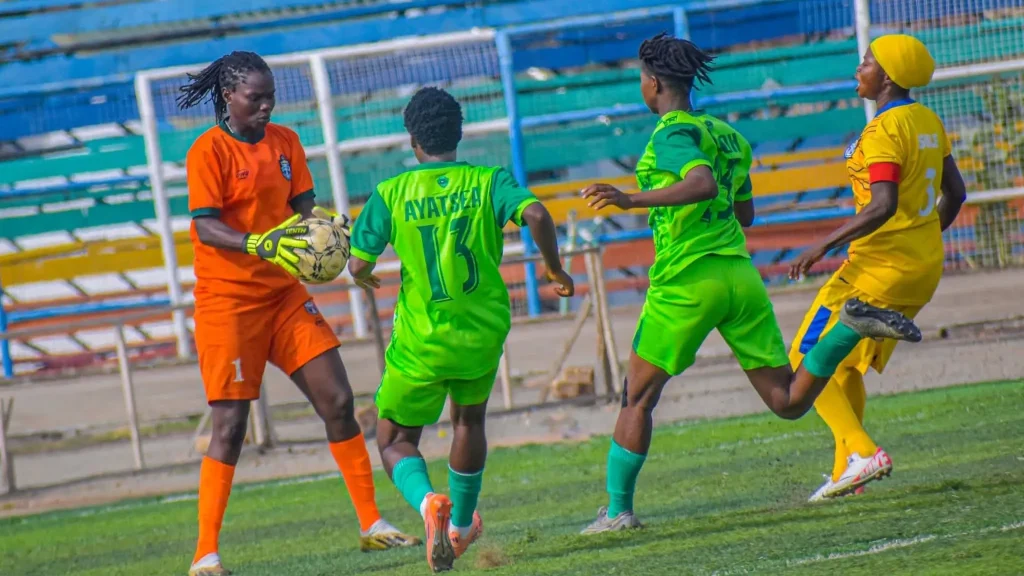 Nasarawa Amazons during NWFL clash