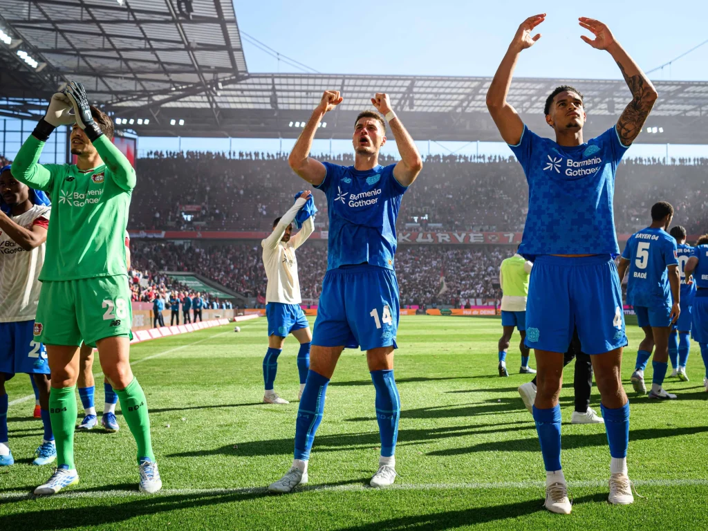 Nathan Tella assist for Bayer Leverkusen vs Köln