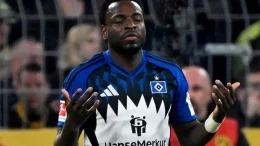 Philip Otele Bundesliga match action vs Werder Bremen
