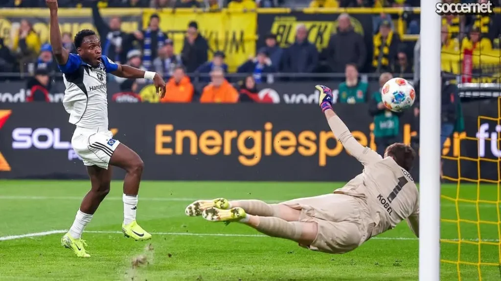 Philip Otele red card moment