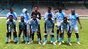 Rivers Angels celebrating FA Cup victory in Port Harcourt
