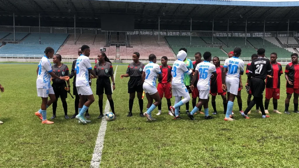 Rivers Angels dominate Osklean FA in FA Cup final action