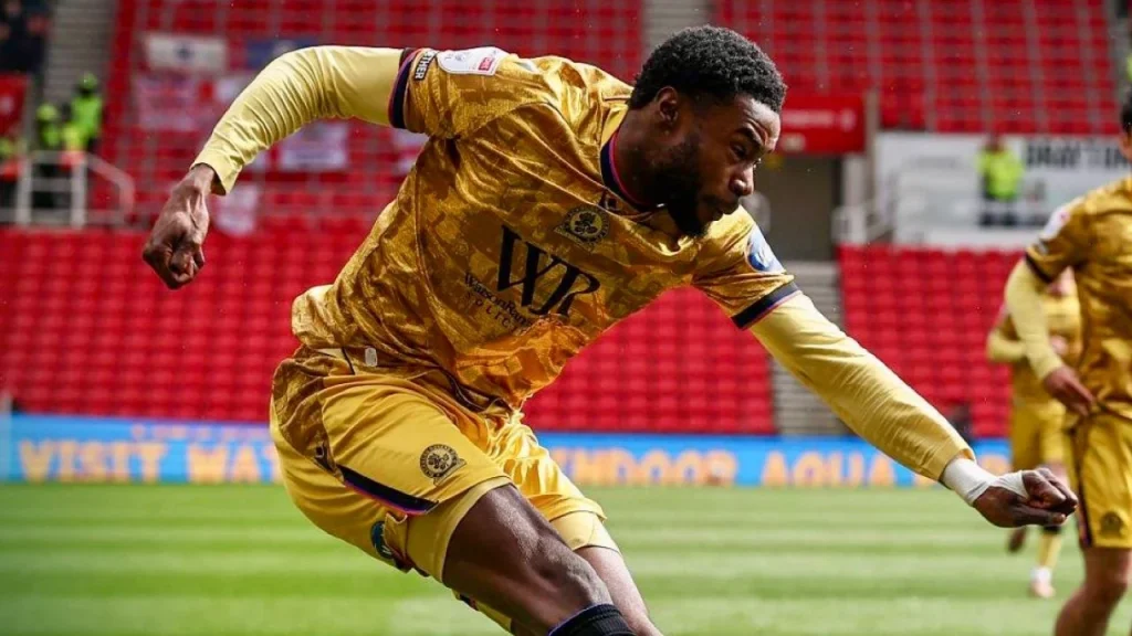 Ryan Alebiosu assist for Blackburn Rovers vs Stoke City