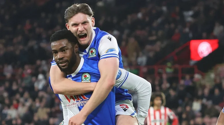 Ryan Alebiosu assists for Blackburn Rovers against Sheffield United in Championship survival win