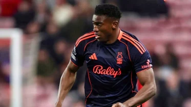 Taiwo Awoniyi assists Elliot Anderson in 5-0 win