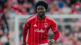 Ola Aina injury during Nottingham Forest vs Aston Villa clash