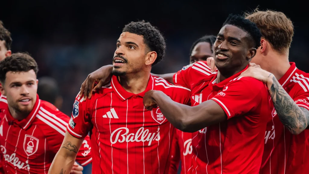 Taiwo Awoniyi header goal against Chelsea Premier League